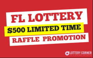 Florida Lottery Unveils Limited-Time $500 Raffle Promotion