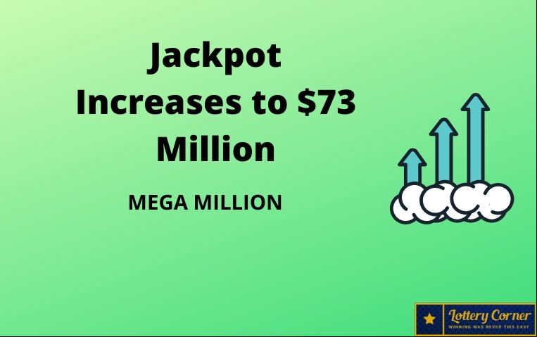 MegaMillion numbers for July3rd, Friday; jackpot increases to $73 million