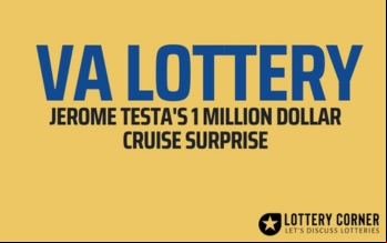 VA Lottery Jerome Testa's 1Million-Dollar Cruise Surprise!